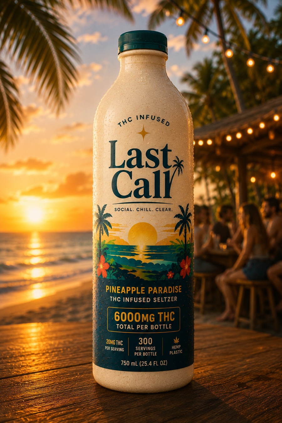 Last Call THC pairing cocktails